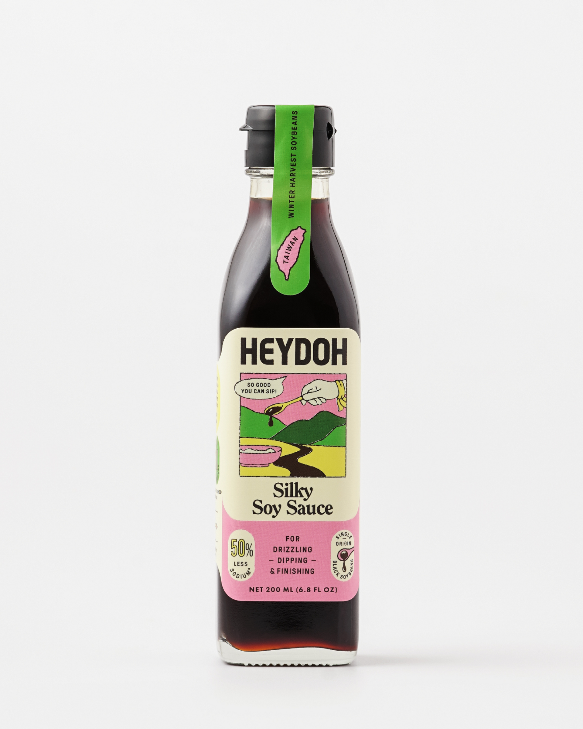 Silky Soy Sauce, Single-Origin Soy Sauce from Taiwan - HEYDOH